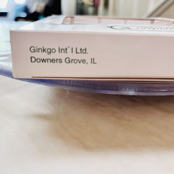 Set /4 GINKGO Ammonite Demitasse Spoons Stainless 18/10 Spiral Tip Glossy - Picture 6 of 8